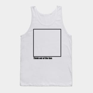 Think out of the box Tank Top